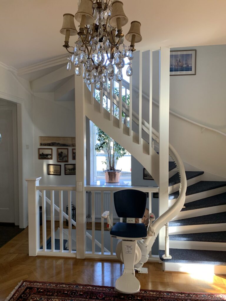 Snygg stoltrapphiss-lösning